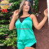 Baby Dool de Cetim e Renda Baby Dool de Cetim e Renda