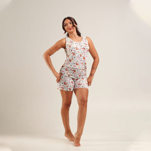 Short Dool Estampado Algodão