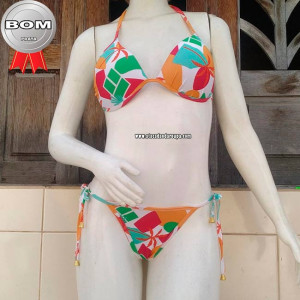 Biquini Basico com Bojo Malha Leila Biquini Basico com Bojo Malha Leila
