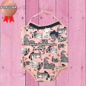 Body Infantil de Amarrar 1 a 4 Anos Body Infantil de Amarrar 1 a 4 Anos