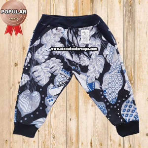 Calça Infantil Moletom 2 a 4 a Anos