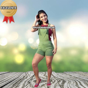 Jardineira Bengaline Short Jardineira Bengaline Short