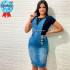 Jardineira Jeans Estilo Evangélica Jardineira Jeans Estilo Evangélica