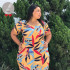 Vestidos Malha Leila Plus Size GG Vestidos Malha Leila Plus Size GG