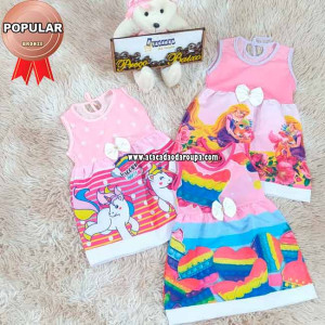Vestidinhos Bebê Temáticos Rn