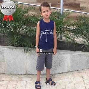 Bermuda Brim Infantil 2 a 6 anos PMG Bermuda Brim Infantil 2 a 6 anos PMG
