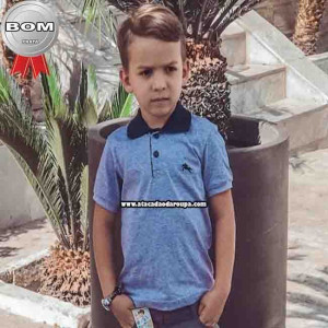 Camisa Gola Polo Infantil Algodão Camisa Gola Polo Infantil Algodão