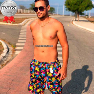 Bermuda Tactel Estampado