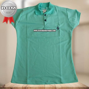 Blusa Gola Polo Algodão Feminino P/M/G Blusa Gola Polo Algodão Feminino P/M/G