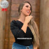 Blusas Modinha Viscose Lisa Blusas Modinha Viscose Lisa