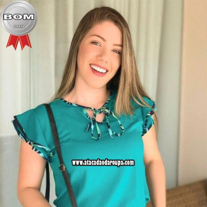 Blusas Modinha Viscose Lisa Blusas Modinha Viscose Lisa