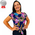 Blusa Crepe Estampadas M/G