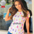 Blusa Feminina Estampas Frutas Blusa Feminina Estampas Frutas
