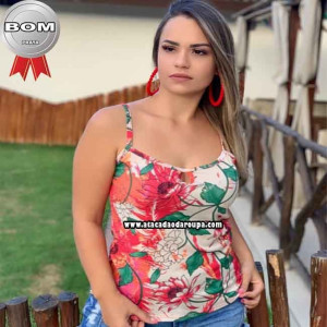 Blusas Crepe Estampada M Blusas Crepe Estampada M