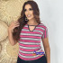 Blusas Feminina Com Listras