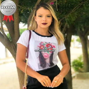 Blusas Feminina Viscolycra M/G Blusas Feminina Viscolycra M/G