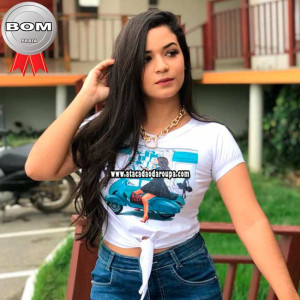 Blusas e Croppeds Fio Torcido Atacado Blusas e Croppeds Fio Torcido Atacado