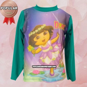 Blusa Feminino Personagens Infantil UV Blusa Feminino Personagens Infantil UV