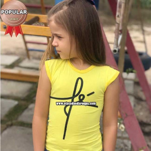 Blusas infantil em Poliéster Blusas infantil em Poliéster