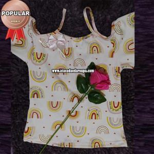 Blusa Infantil Summer Plex 3 a 5 Anos Blusa Infantil Summer Plex 3 a 5 Anos