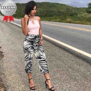 Calça Pantacourt Suplex Fit Calça Pantacourt Suplex Fit