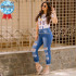 Calça Jeans Mom Cintura Alta Calça Jeans Mom Cintura Alta