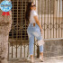 Calça Jeans Mom Cintura Alta Calça Jeans Mom Cintura Alta