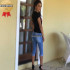 Calça Jeans Cigarrete Juvenil 10 a 14 Anos Calça Jeans Cigarrete Juvenil 10 a 14 Anos