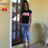 Calça Jeans Cigarrete Juvenil 10 a 14 Anos Calça Jeans Cigarrete Juvenil 10 a 14 Anos