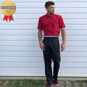 Calça Social Risca de Giz Calça Social Risca de Giz