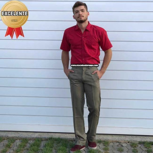 Calça Social Risca de Giz Calça Social Risca de Giz
