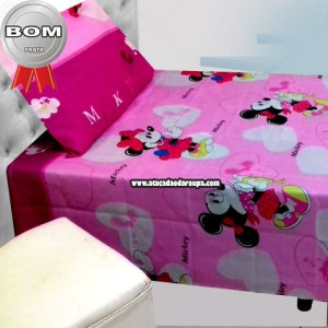 Lençol e Fronha Poliéster Infantil 1,50x2,30 Lençol e Fronha Poliéster Infantil 1,50x2,30