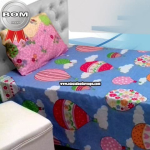 Lençol e Fronha Poliéster Infantil 1,50x2,30 Lençol e Fronha Poliéster Infantil 1,50x2,30