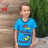 Camisa Gola V Infantil Personagens 4 a 6 Anos