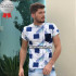 Camisa PV Gola Careca Floral Camisa PV Gola Careca Floral
