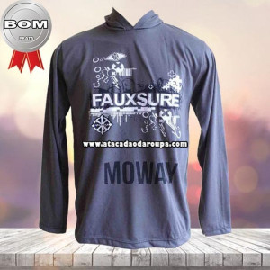 Camisa Manga Longa Liso e Capuz M/G/GG Camisa Manga Longa Liso e Capuz M/G/GG