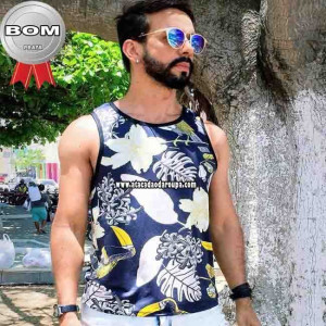 Regata Masculina Suplex Fit Regata Masculina Suplex Fit