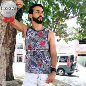 Regata Masculina Suplex Fit Regata Masculina Suplex Fit