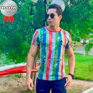 Camisas Masculina Malha Leila