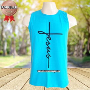 Camisa Regata Frases Evangélicas Camisa Regata Frases Evangélicas