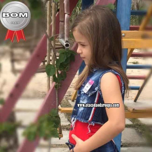 Colete Jeans Infantil Destroyed P/M/G/ 4 a 7 Anos Colete Jeans Infantil Destroyed P/M/G/ 4 a 7 Anos