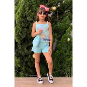 conjunto-short-sara-infantil-3-pecas Conjunto Short Sara Infantil 3 Pecas