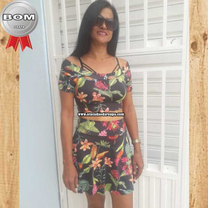 Conjunto Saia e Blusa