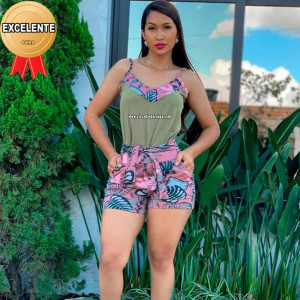 Conjunto Feminino de Crepe Conjunto Feminino de Crepe