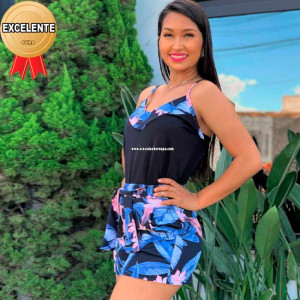 Conjunto Feminino de Crepe Conjunto Feminino de Crepe