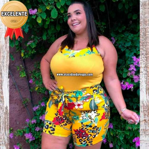 Conjuntos Crepe Plus Size GG