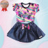 Conjunto Saia Infantil 2 A 3 ANOS Conjunto Saia Infantil 2 A 3 ANOS