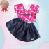 Conjunto Saia Infantil 2 A 3 ANOS Conjunto Saia Infantil 2 A 3 ANOS