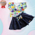 Conjunto Saia Infantil 2 A 3 ANOS Conjunto Saia Infantil 2 A 3 ANOS