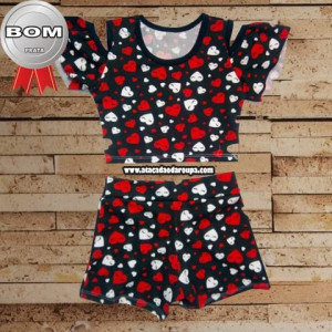 Conjunto infantil suplex Estampado 2 a 6 anos Conjunto infantil suplex Estampado 2 a 6 anos